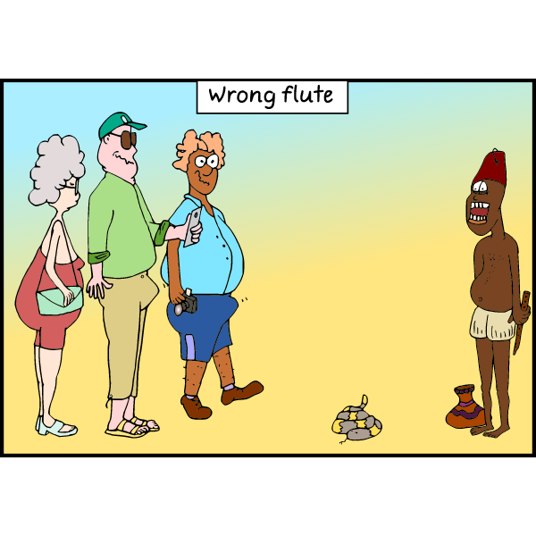 Wrong flute